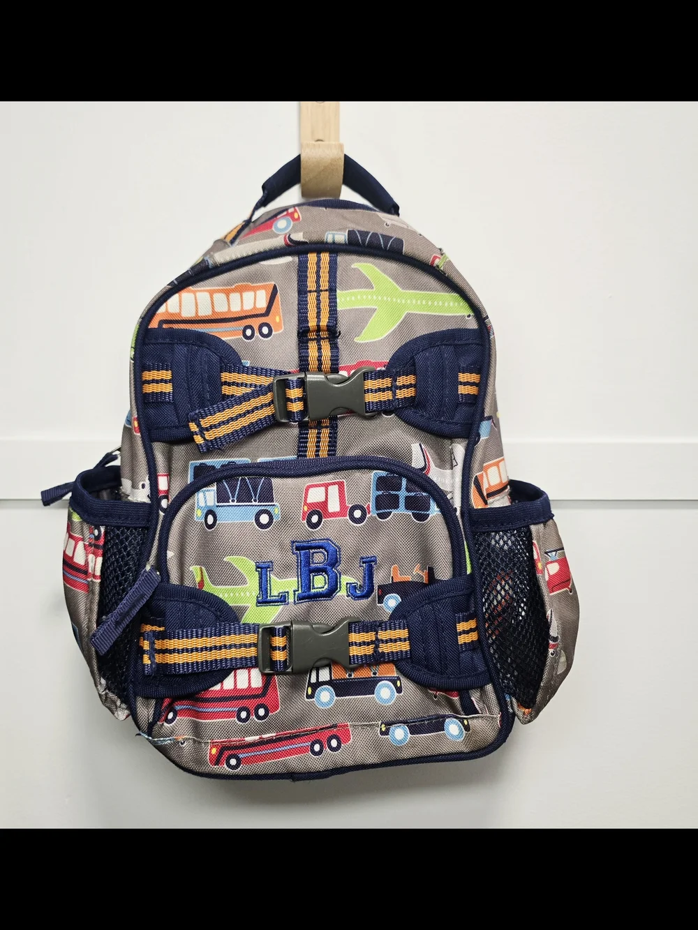 Pottery Barn Kids Mackenzie backpack transportation Mini. Back To School.